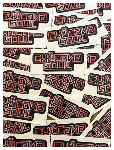 Chicana Soul Handstyle Diecut Stickers